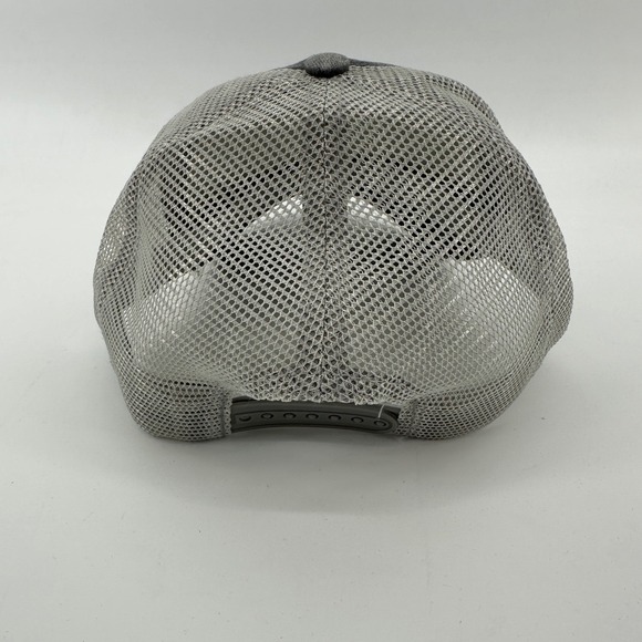 Distressed Faith Trucker Hat Baseball Cap Mesh Back Ripped Denim Look - Picture 5 of 7